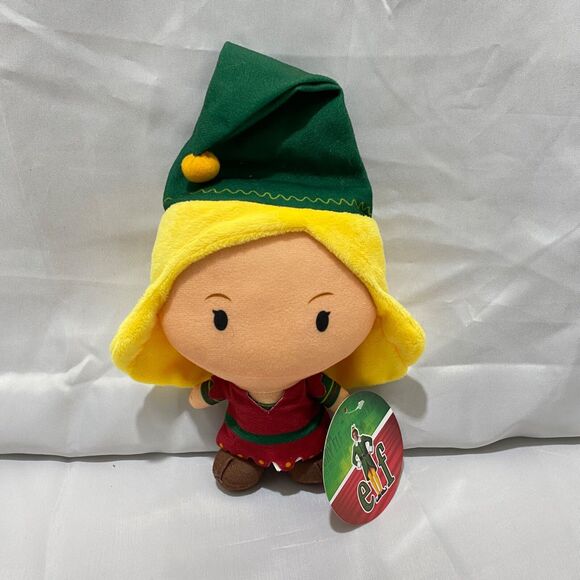 Warner Bros Elf Movie Stuffed Plush Chibi Christmas Elf Toy 7 Inch All Ages - Picture 2 of 5